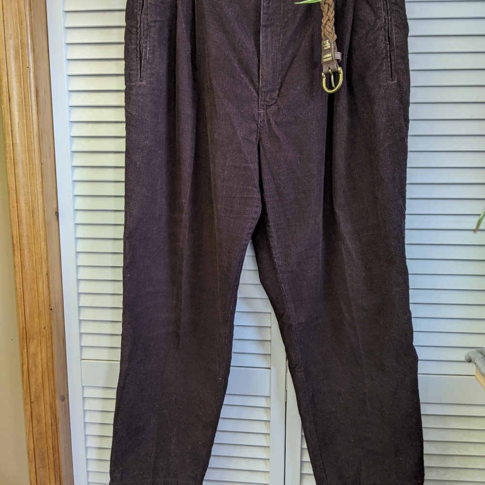 Vintage L.L. Bean Corduroy Trousers.           3